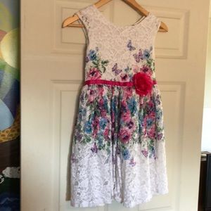 Beautiful girls dress, size 14/16